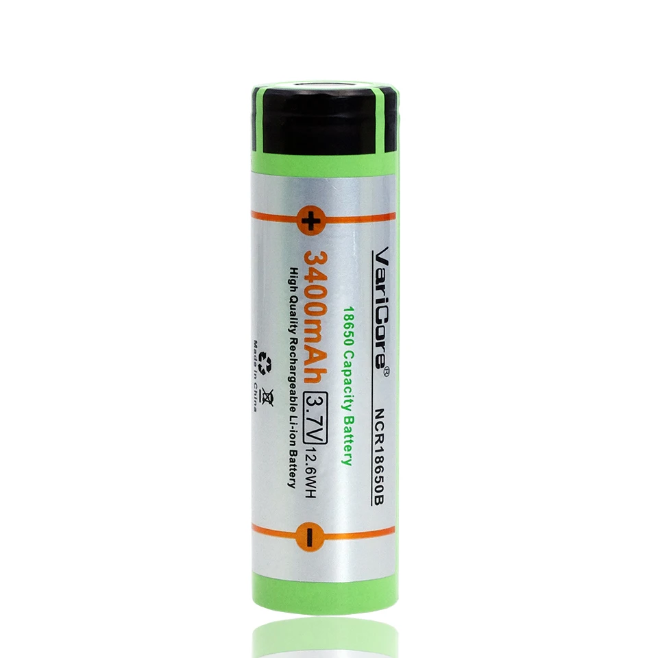 VariCore Новый NCR18650B 3400mAh литий-ионная аккумуляторная батарея 18650 с фонариком цепи +