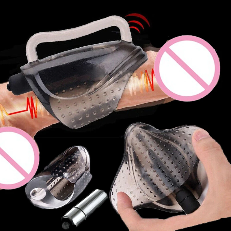 YUELV 10 Mode Male Masturbation Trainer Vibrating Hand-Job Penis Massager Delay Lasting Vibrator Adult Sex Toys Products For Men | Красота и