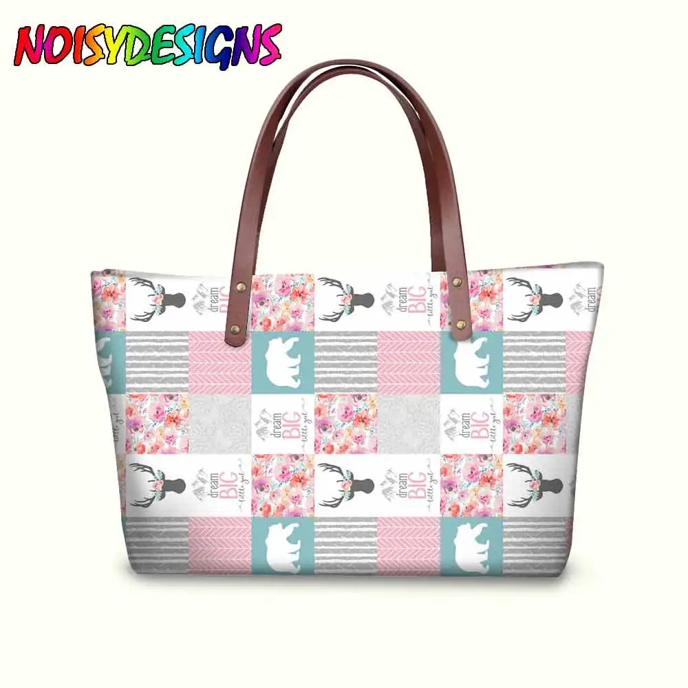 Женская сумка для покупок с изображением динозавров мяты|Сумки ручками| |