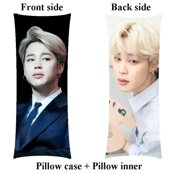 pillow Новая девушка Bangtan мальчики длинная подушка парк Jimin объятия тела Подушка включает внутренний настроить - Цвет: pillow