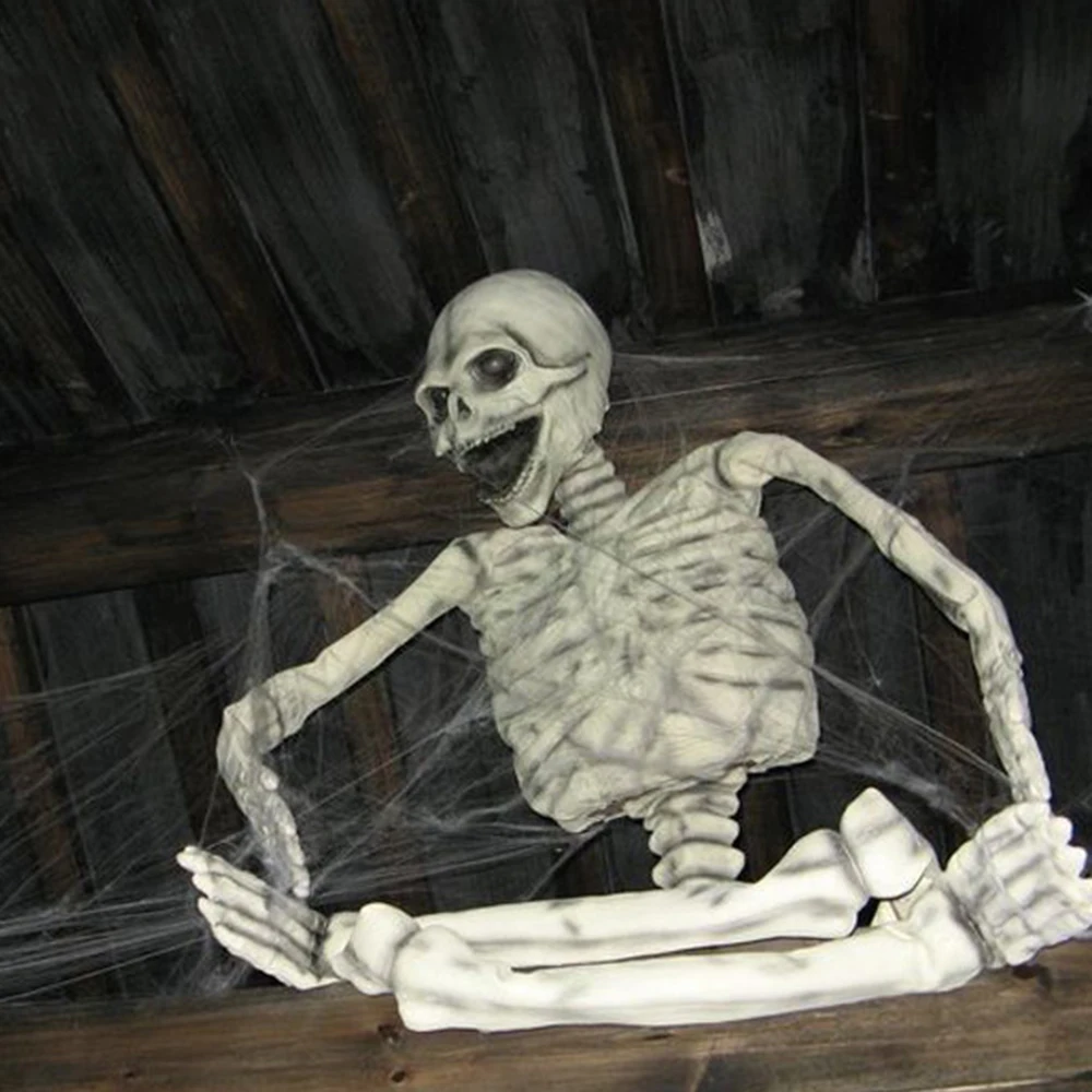 Halloween Scary Decoration Happy Party Scene Props Stretchy Cobweb Spider Web Horror Haunted House 2018 | Дом и сад