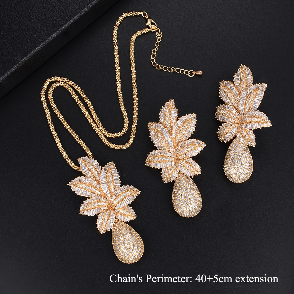 missvikki Brand Jewelry Sets for Women Cute Natural Pineapple Shape Pendant Necklace Earrings Fashion Dance Party Accessories | Украшения и