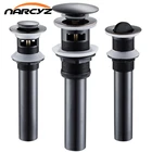 Без перелива латунь Ванная Комната ЧернаяЗолотаяАнтичная раковина Выдвижная раковина ванная раковина использовать продуктыАксессуары для ванной комнаты 8416B