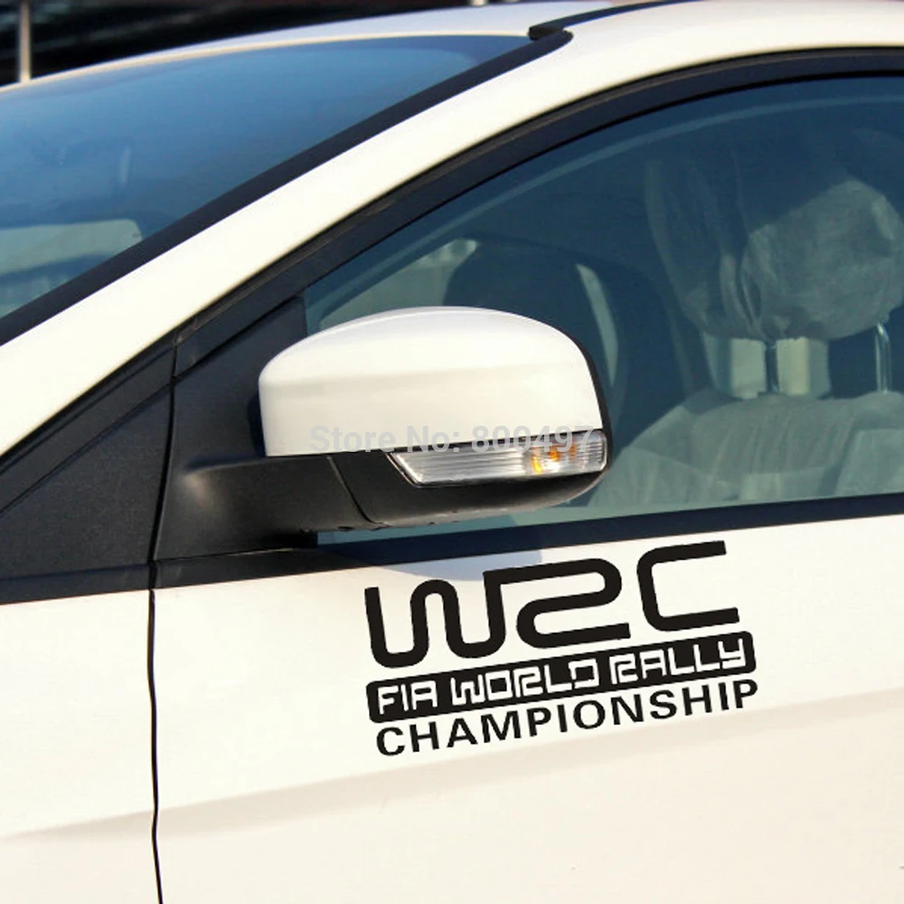 Новые стильные модные креативные автомобильные декоративные наклейки WRC FIA