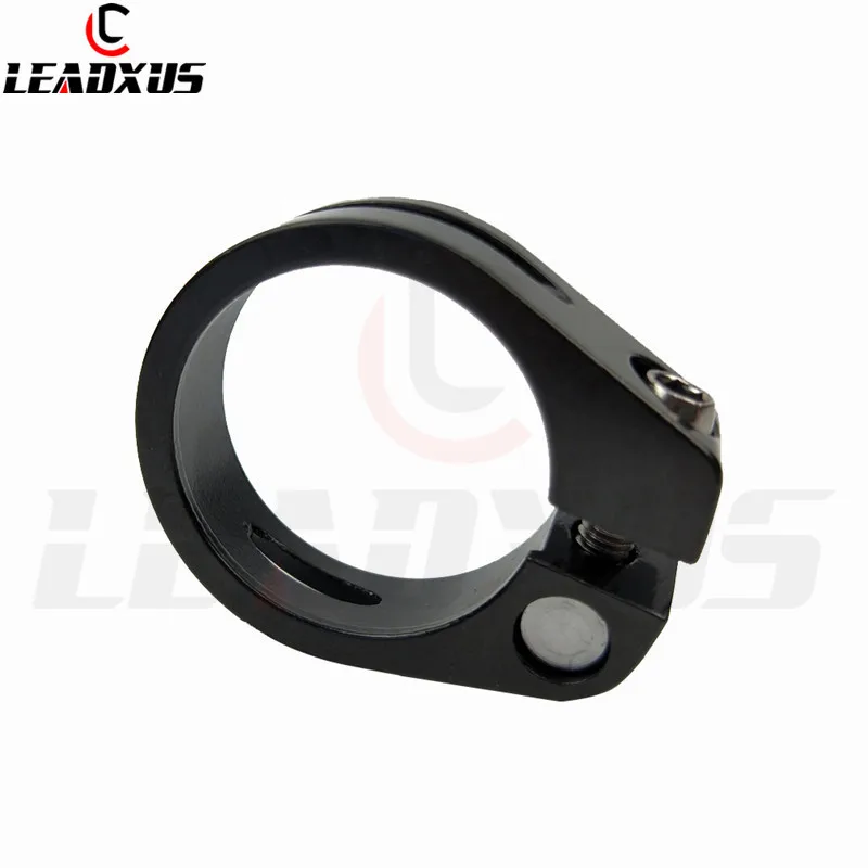 Leadxus алюминиевая стойка сиденья из сплава зажим черный/красный велосипед подседельный хомут сиденья 34,9 мм/31,8 мм для 31,6 мм/27,2 мм