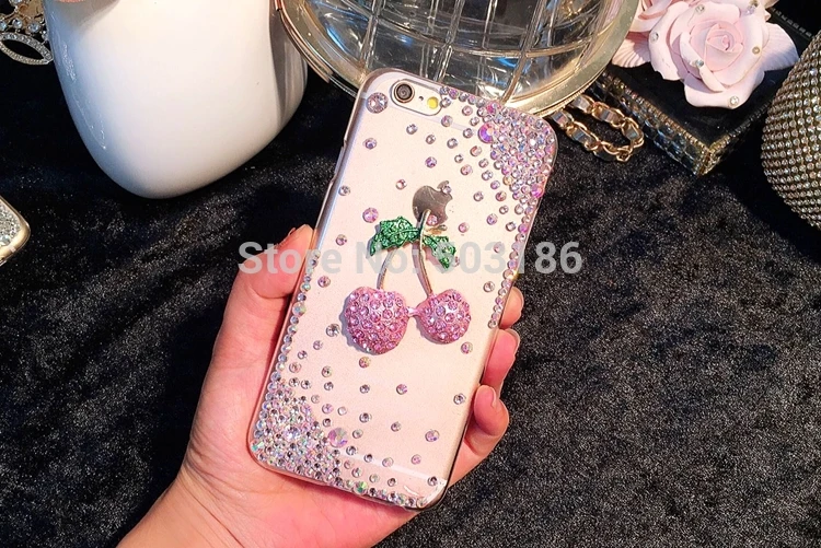 Чехол со стразами для OPPO A91 A83 Reno 2 A Ace Realme 3 X2 Pro C2 A1K A5 A9 2020 Cherry Стразы чехол|Бамперы| |