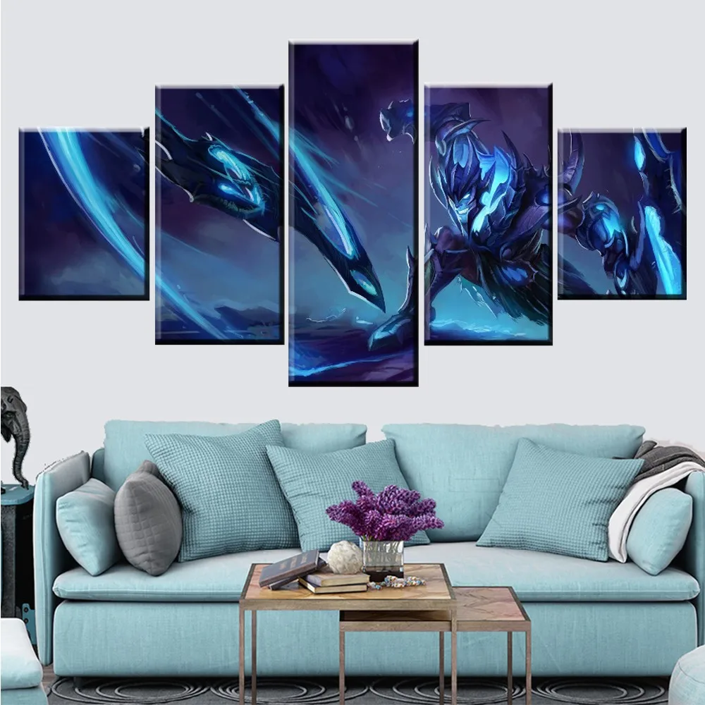 

5 Panel Akagi Azur Lane Game Poster Canvas Printed Painting For Living Room Wall Art Decor Modern Picture Artworks Poster