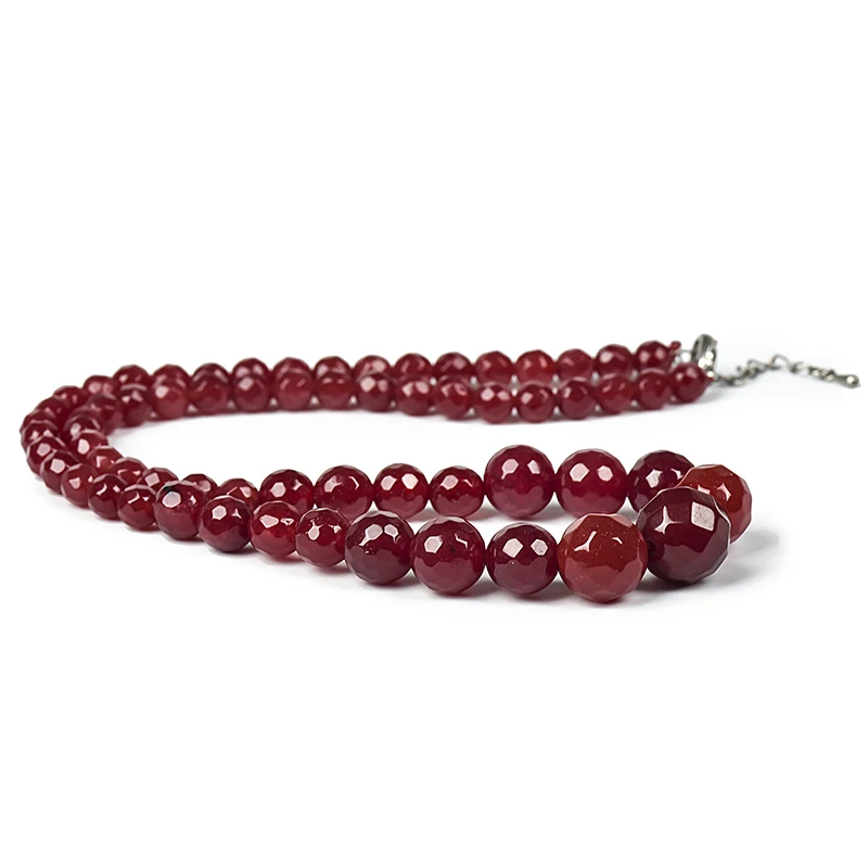 

Brown round beads, generous temperament 6 mm-14 mm Red jas-per N c e k lace. semiprecious