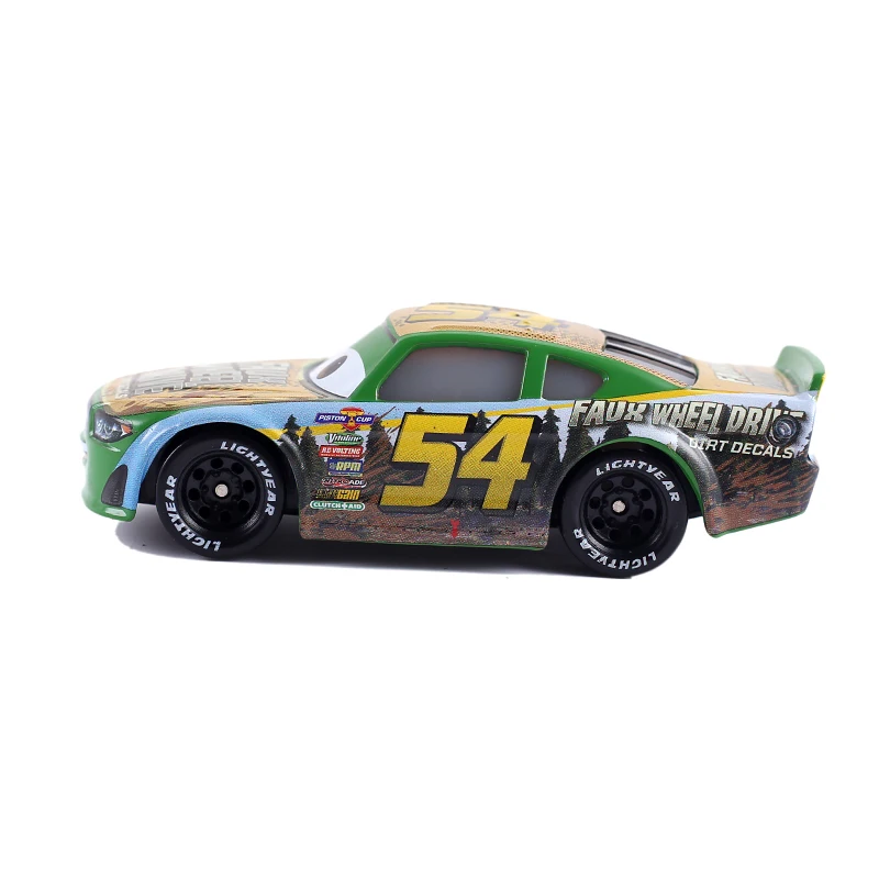 Disney Pixar Sedan 3 Lightning McQueen Blue 54numbe1: 55 литой металлический сплав модель игрушечного