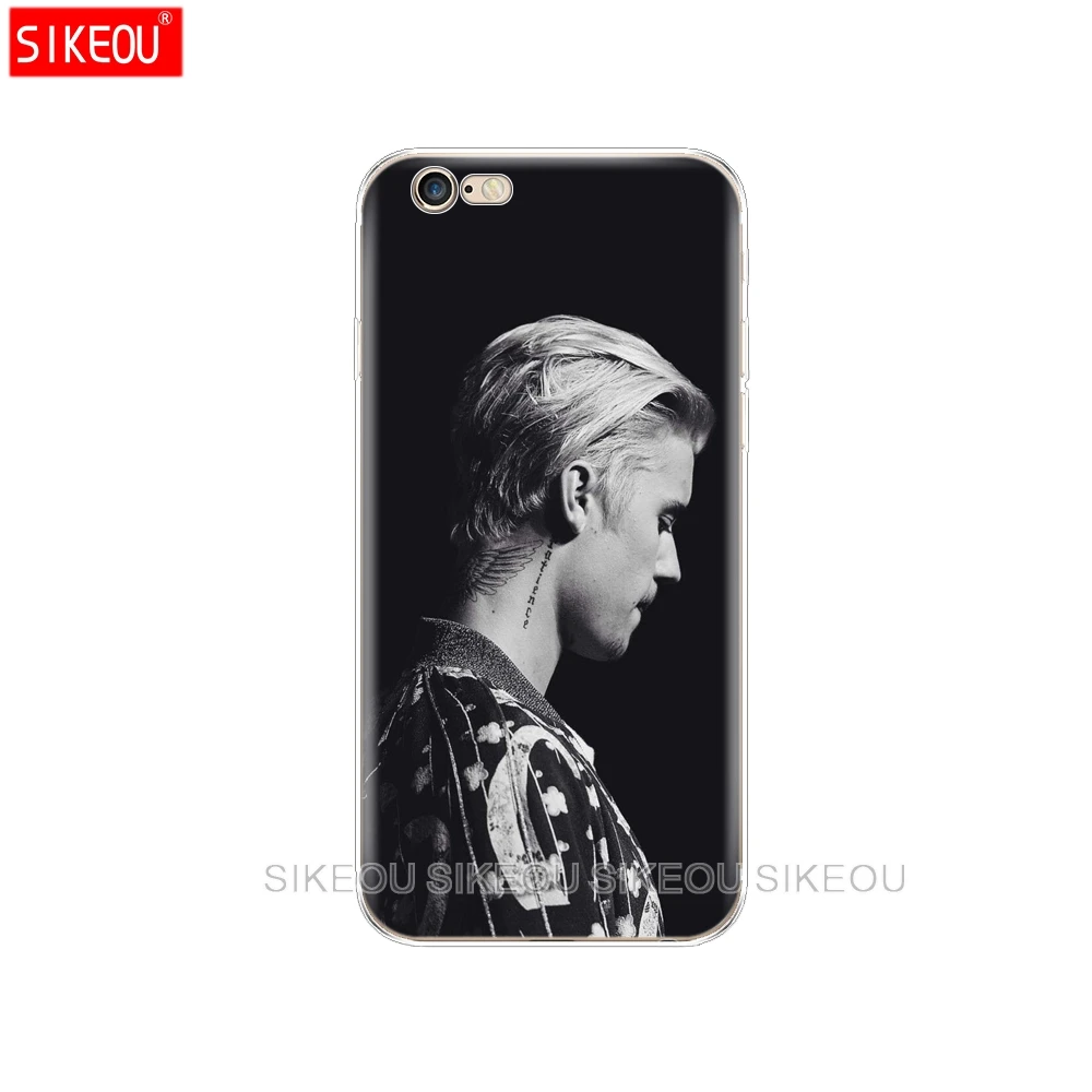 Силиконовый чехол для Iphone 6X8 7 6s 5 5S SE Plus 10 XR XS Max Джастин Бибер | Чехлы