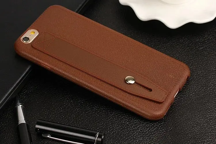 Чехол из искусственной кожи для iphone XS Max XR ультра тонкие чехлы для телефонов iphone X 8 7 Plus 6 6s чехол Coque Fundas Capa kickstand