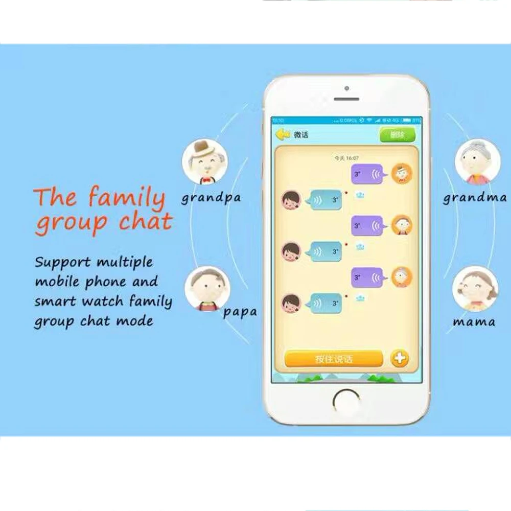 Дети Смарт часы наручные Водонепроницаемый детские с удаленным Камера SIM вызовы