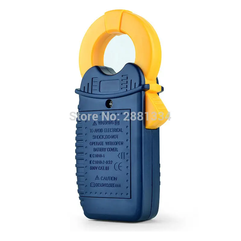 HONEYTEK A3399 Мини цифровой мультиметр клещи измеритель тока AC/DC сопротивление напряжения Емкость Частота тестер Detectio