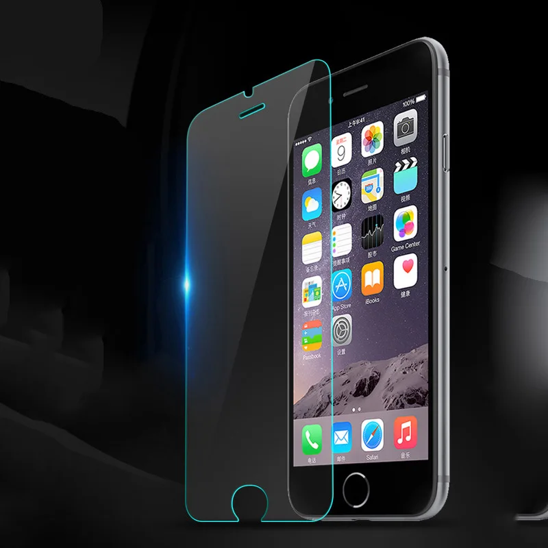 10шт. 9H Защита экрана для Iphone 6 закаленное защитное стекло дисплей фильм гвардии на