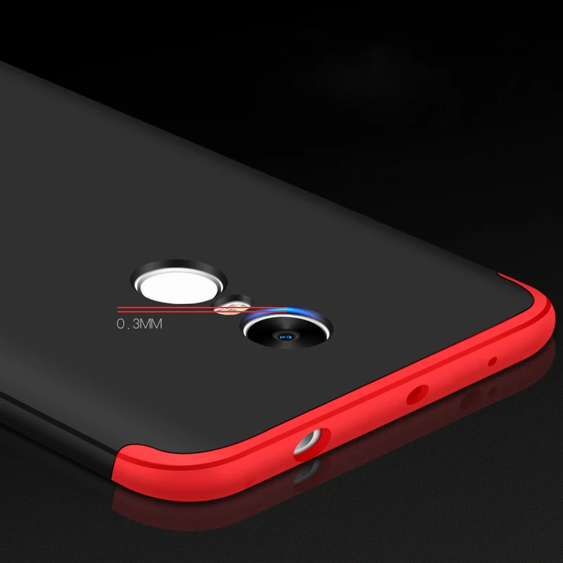 Чехол GKK для Redmi Note 4x твердый противоударный чехол с защитой всего корпуса