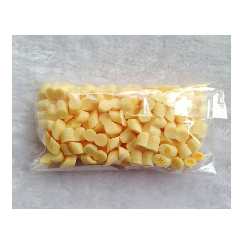 100 шт./лот большой размер смола банан модель украшения детали Мини имитация