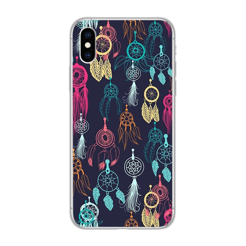 Ciciber Dreamcatcher чехлы для телефонов iPhone 11 Pro Max 7 8 6 6s Plus SE 5S Мягкий чехол из ТПУ X Xs XR XS |