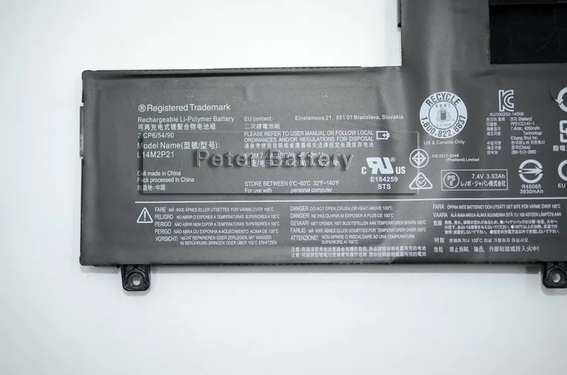 Аккумулятор JIGU L14L2P21 L14M2P21 для ноутбука LENOVO Ideapad 510S 14 S41 70 ISE Yoga 500 14IHW80N5|laptop battery|laptop