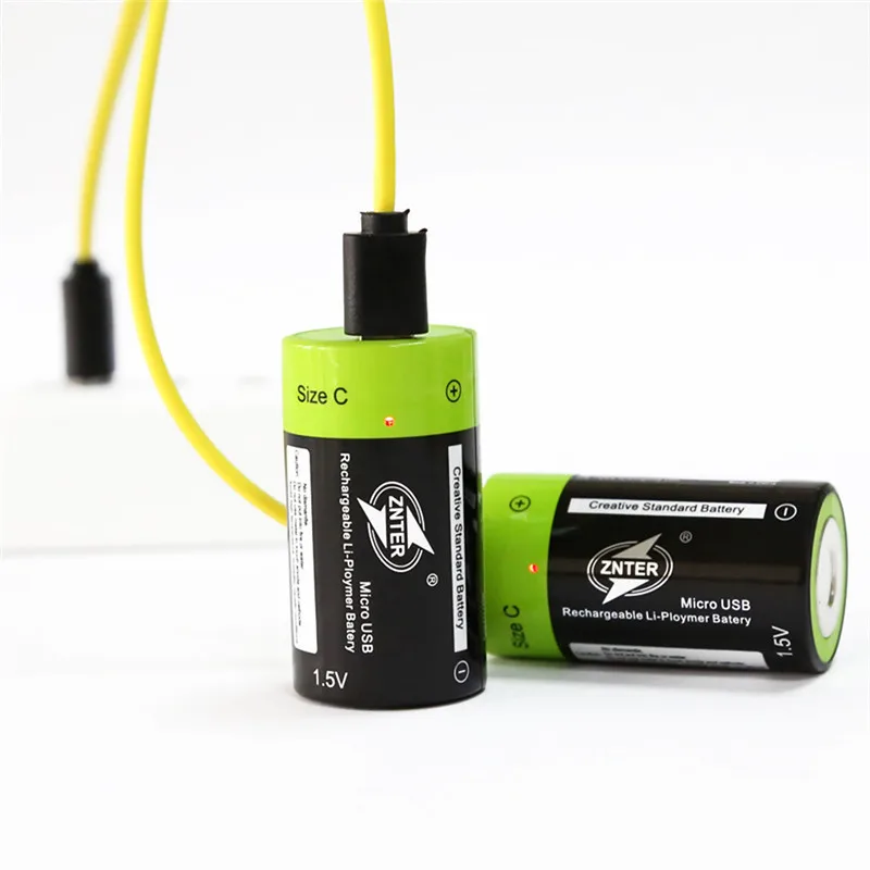 Аккумуляторная батарея ZNTER USB 1 5 в C 3000 мАч медицинское оборудование детектор ушей