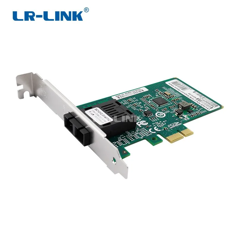 LR LINK 6230PF LX PCI Экспресс сетевая карта Gigabit Ethernet волоконно оптический Lan адаптер SMF