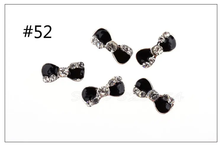 Кристаллические украшения для дизайна ногтей 10 шт./лот смешанный модный дизайн с
