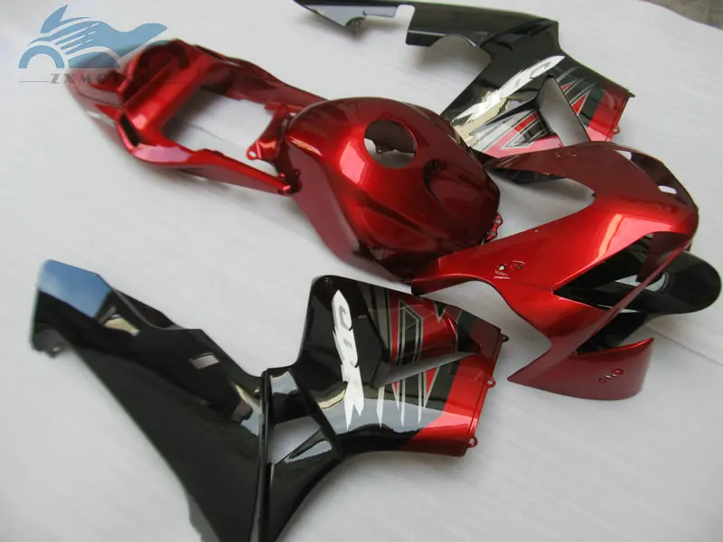 Комплекты обтекателей для мотоциклов CBR 600RR 2003 2004 CBR600RR F5 03 04 CBR600 красного и черного