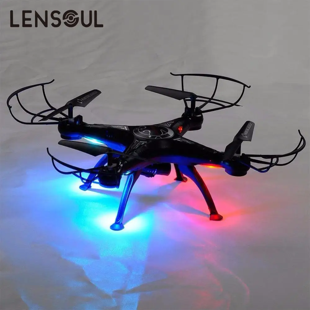 Lensoul FPV Дрон 3.0mp WiFi HD камера в реальном времени видео RC Квадрокоптер 2 4 ГГц 6 осевой