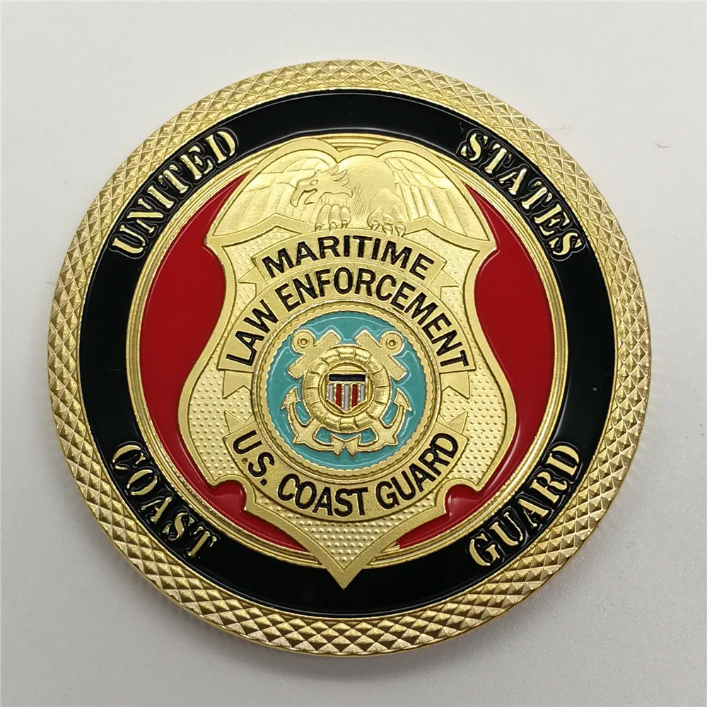 Соединенные Штаты береговая охрана вызов коллекция монет подарки сувенирные