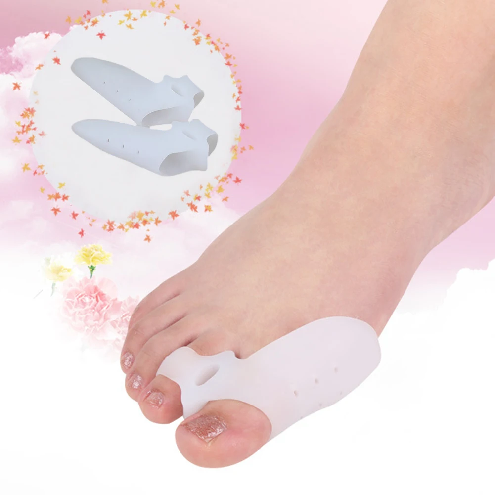 1 пара средство для ухода за ногами корректор на палец разделитель пальца мягкая