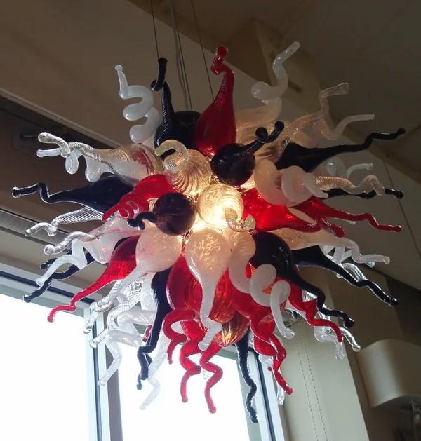 

Luxury Hand Blown Glass Chandelier For Parlor Decor