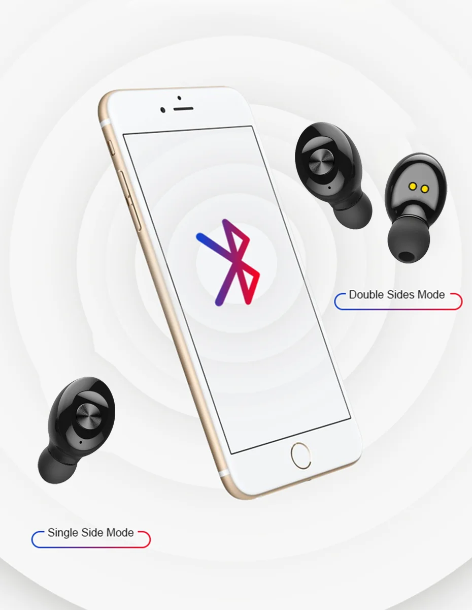 XG12 Tws Bluetooth 5,0 наушники стерео беспроводные наушники Hifi Звук спортивные наушники гарнитура с микрофоном для телефона