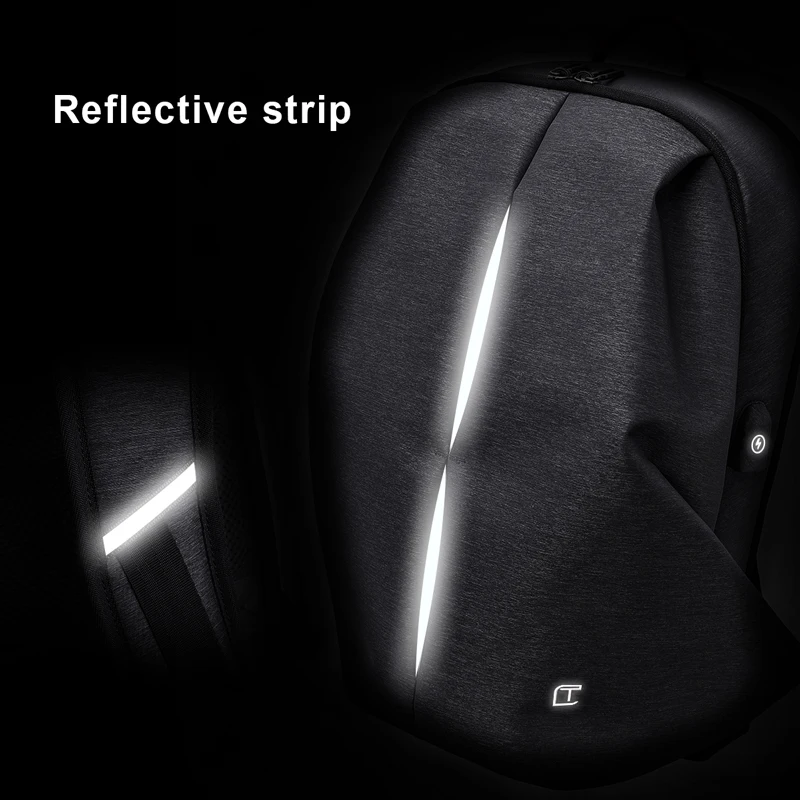Tangcool модный мужской рюкзак USB зарядка сумка Водонепроницаемый