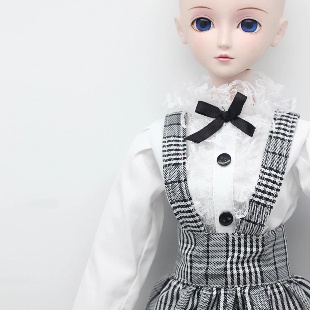 BJD аксессуары, Одежда для кукол, платье для девочек, подходит для 60 см, 1/3, BJD кукла, модная плиссированная юбка, одежда для студентов, Подарочные игрушки