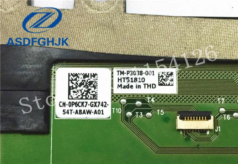 Оптовая продажа 920-002912-03 Rev1 TM-P303 для Dell XPS 13 9343 сенсорная панель мыши с кабелем P6CK7