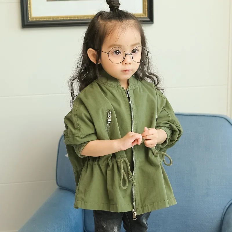 Осень 2017 г. с длинным рукавом Верхняя одежда для девочек Пальто будущих мам весна