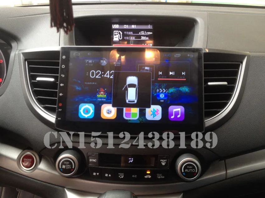 Hd1024 * 600 чистая android-автомобильный DVD GPS мультимедиа плеер для Honda CRV CR-V 2012 2013 2014