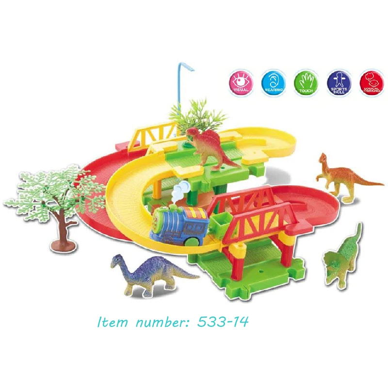 Волшебный набор гоночных треков DIY высокое качество недорогие аксессуары для со