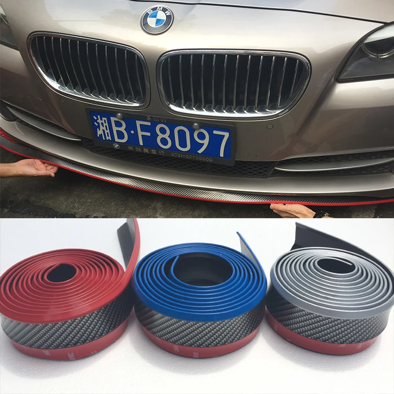 Передний бампер для BMW E90 E92 F30 M3 M4 Z4 F06 F82 2 5 метров|universal car bumper|strip for carstrip |
