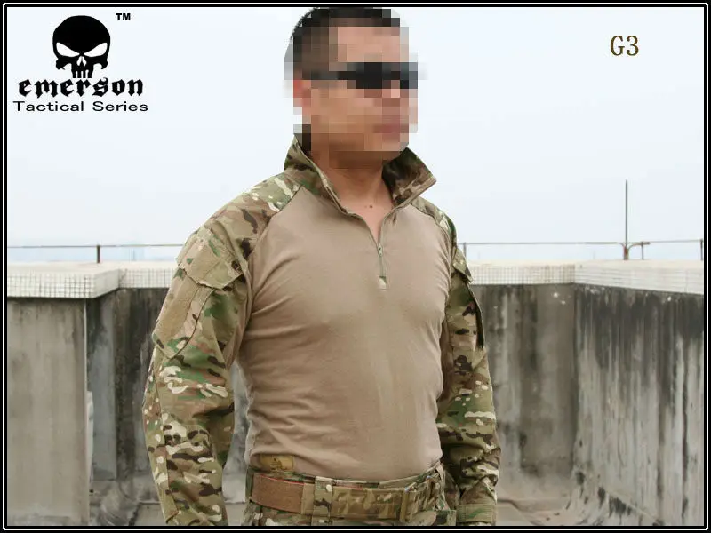 Emerson тактическая G3 боевая рубашка BDU Военная армейская мультикам EM8567|multicam shirt|multicam