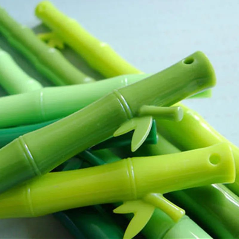 Artificial Plants Fresh bamboo pen wholesale kawaii modelling neutral black students creative felt-tip pens | Дом и сад