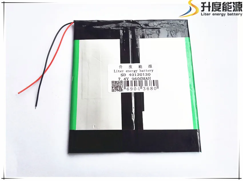 7,4 V,9600mAH,[40120130] LIIB (литий-ионный аккумулятор/элемент) литий-ионный аккумулятор для планшетного ПК