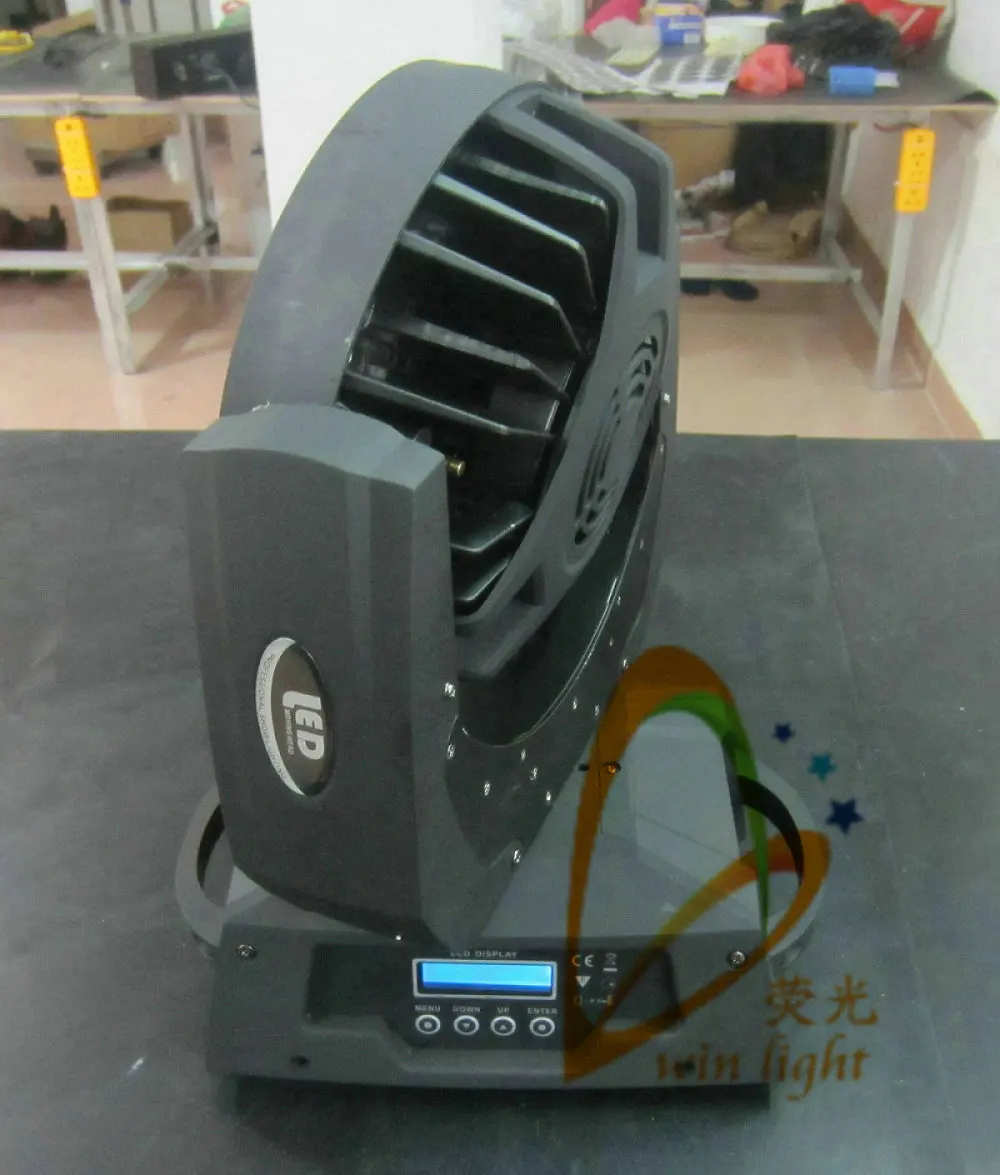 Бесплатная доставка (4 шт./лот) 10 90 градусов зум LED перемещение головного света 36*10