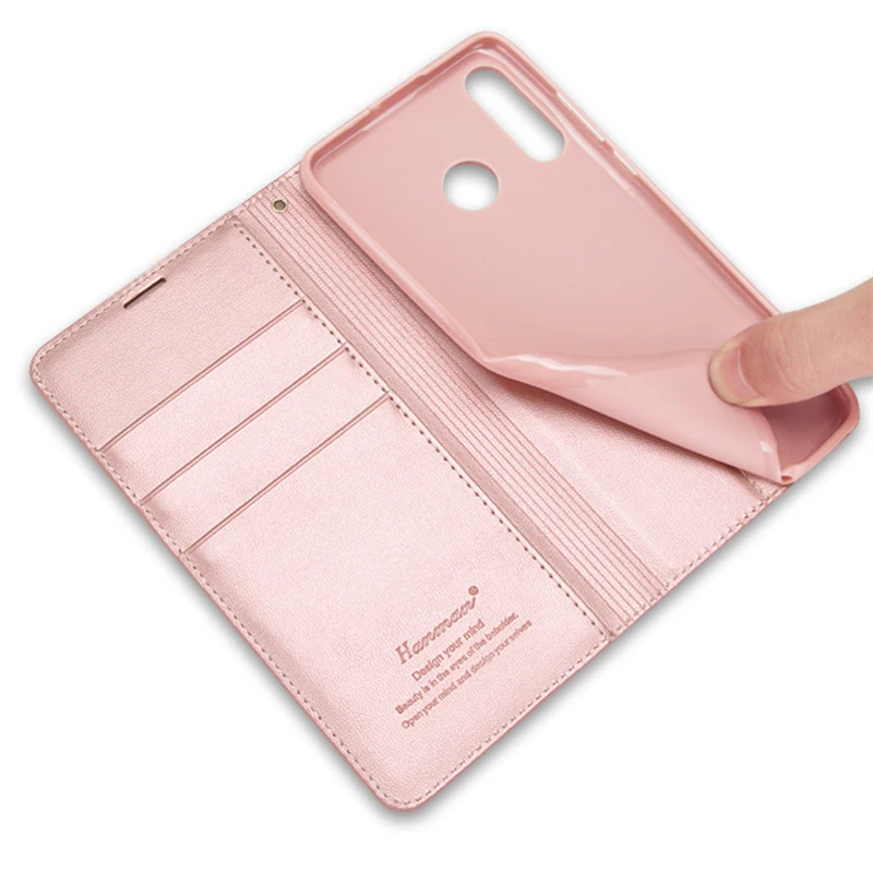 Чехол-раскладушка кожаный чехол для телефона для huawei P30 Lite чехол Магнитный чехол из мягкого ТПУ с отсеком для карт и подставкой для задняя крышка для huawei Nova 4e чехол