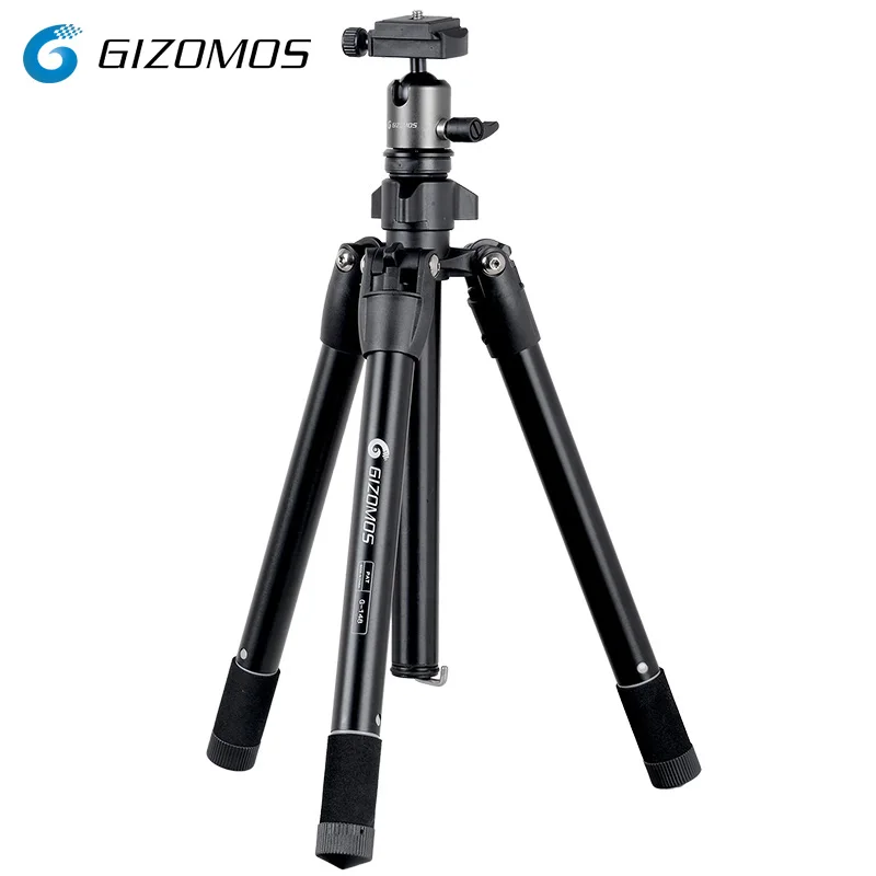 GIZOMOS G-148 Lightweight Mini Tabletop Tripod Kit For DSLR Digital Camera Mirrorless Smartphone With Arca Swiss Ball | Электроника