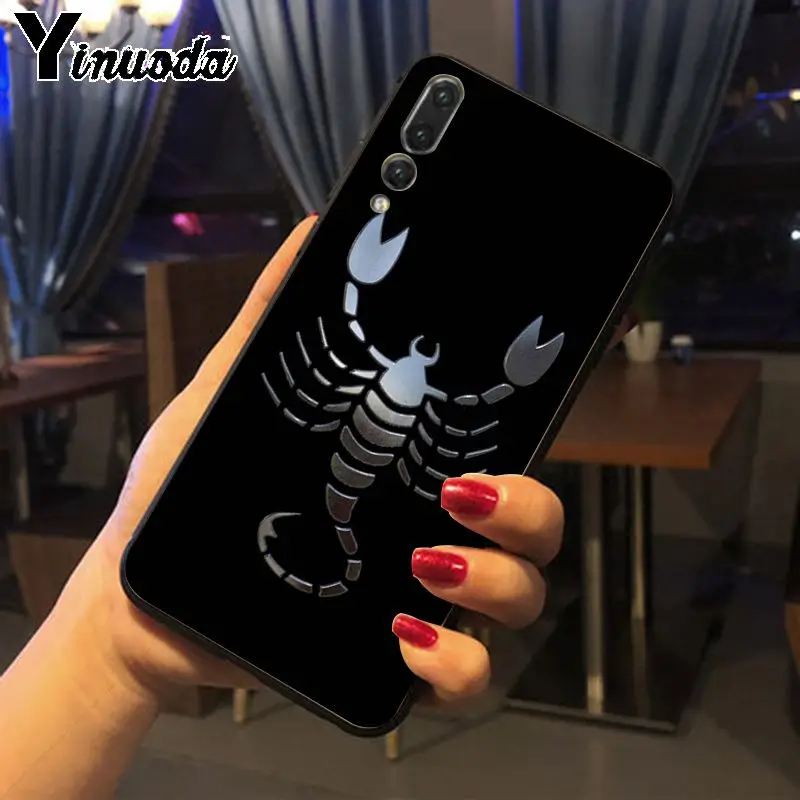 Силиконовый мягкий чехол для телефона Yinuoda Animal crab scorpion Huawei P20pro mate10lite p9 p10plus honor 8x 7A