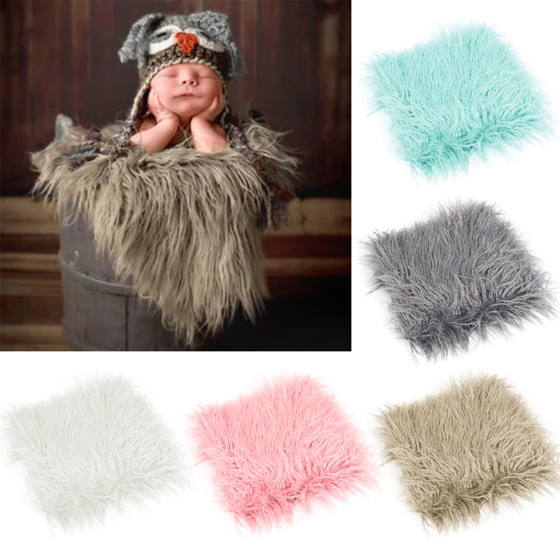 80*50 см детское Пеленальное Одеяло из искусственного меха мягкое одеяло меховой