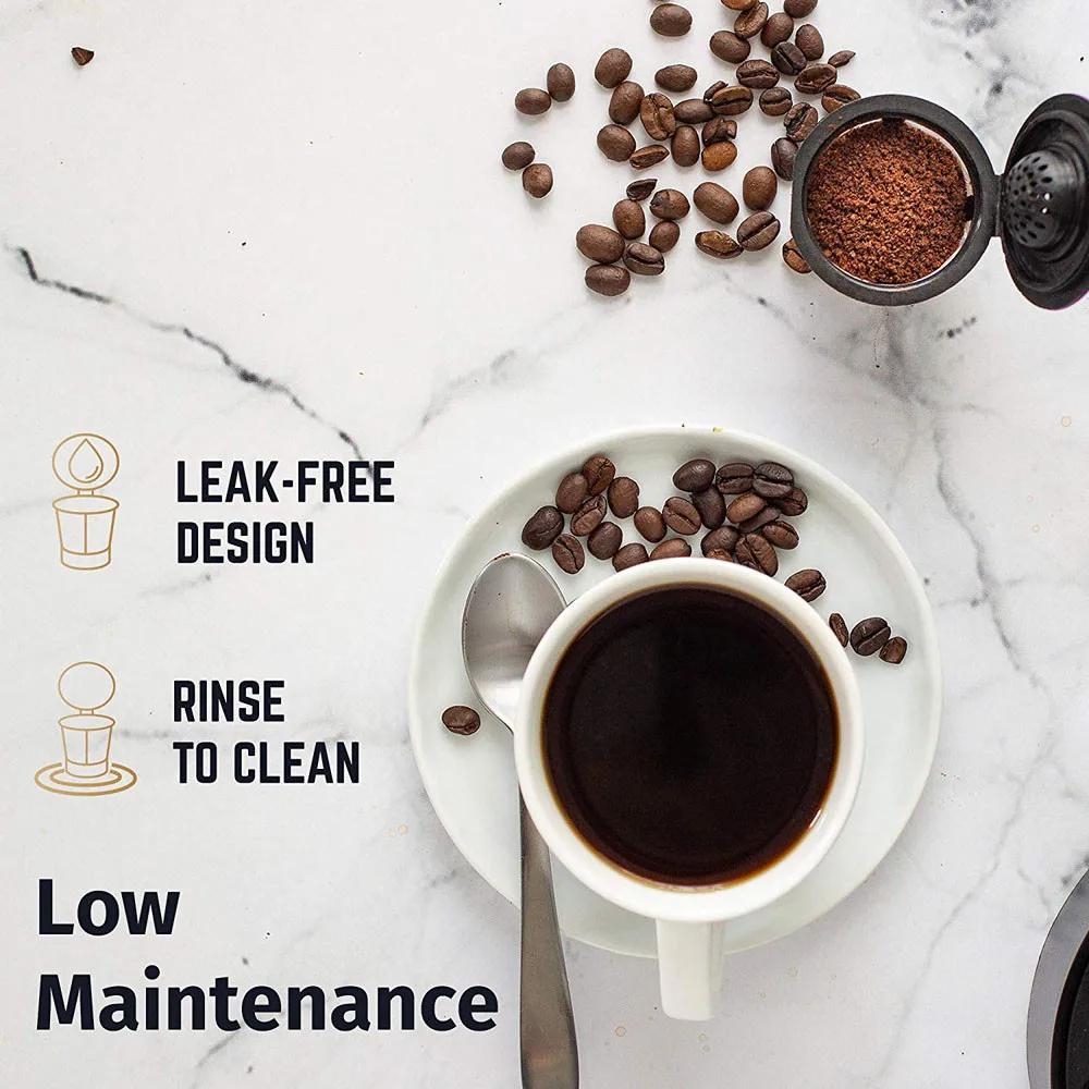 Многоразовые кофейные фильтры K cup капсулы для пивоварников Keurig многоразовые