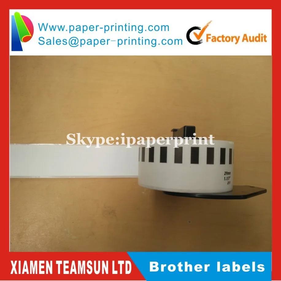 1x рулон совместимый с brother Φ dk 22211 dk22211 непрерывные этикетки 29 мм x 15 24 м|brother label|label