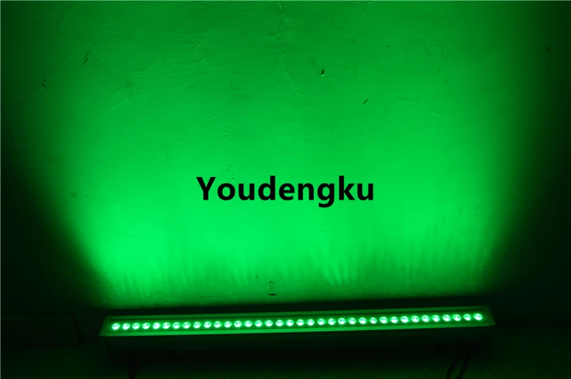 6 шт. открытый ip65 проект вверх настенное освещение RGB 36x3 W 3in1 линейный Светодиодная