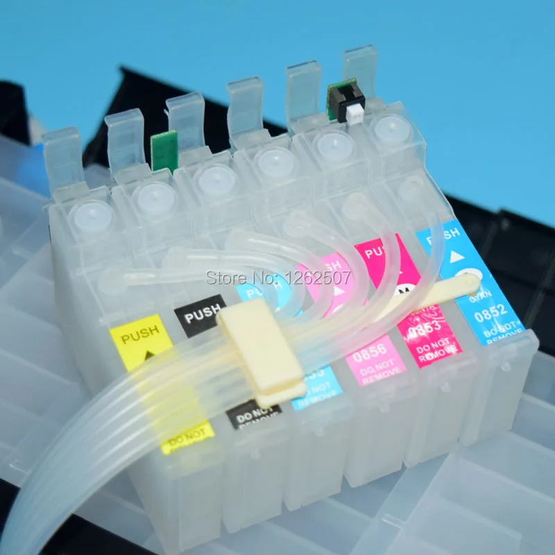 81N T0811N T0816 Непрерывная система Ciss для принтеров Epson R270 R290 R295 R390 R615 RX590 RX610 RX690 TX650 1410